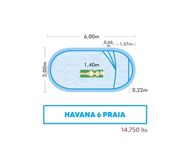Miniatura Havana 6 Praia